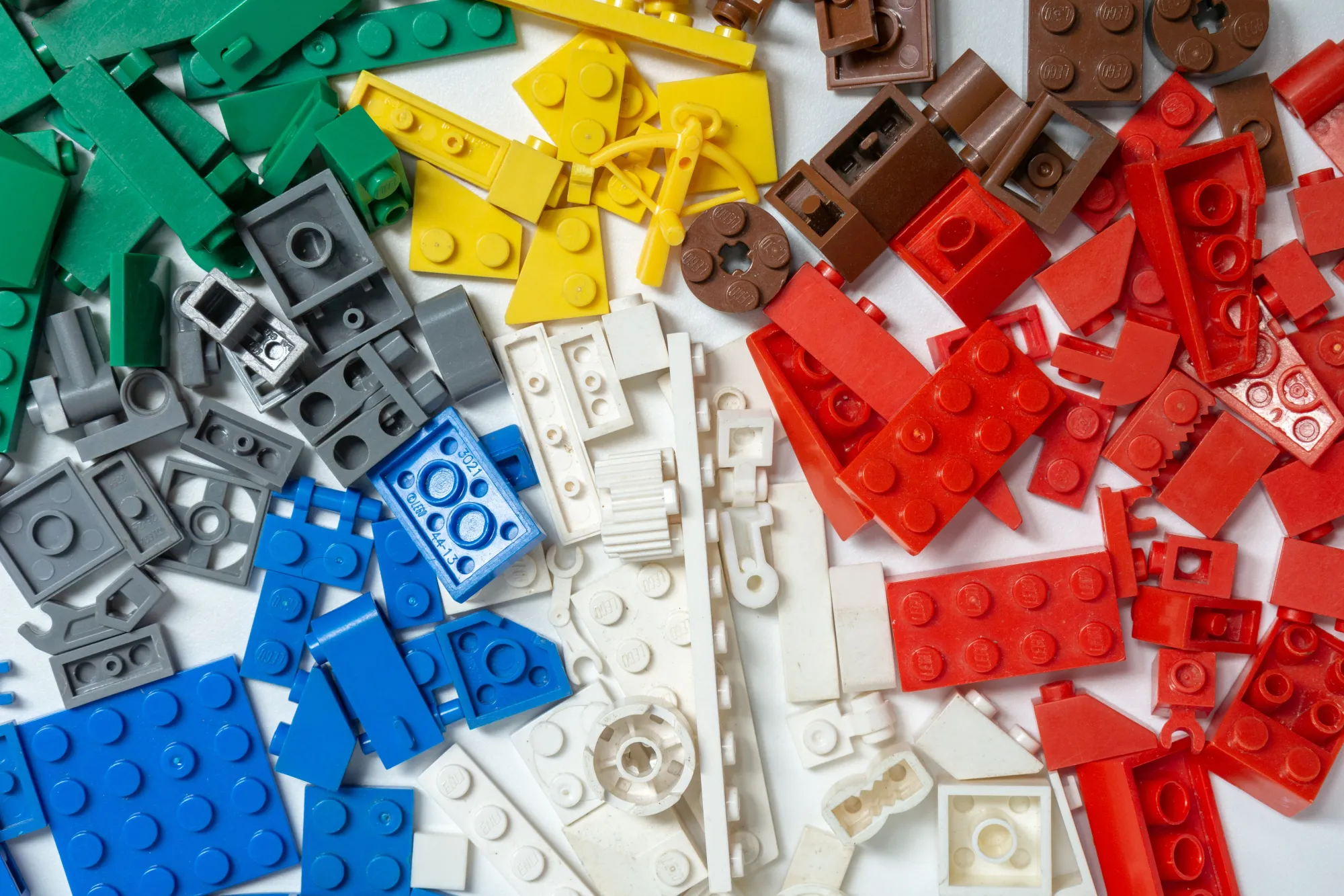 Colorful Lego cubes