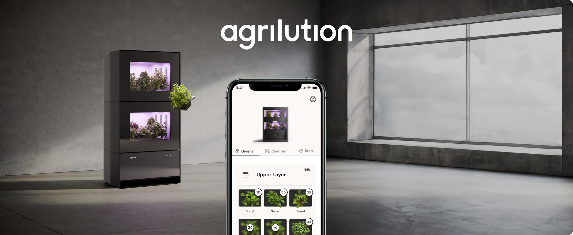 Agrilution - Cultivating Fresh Greens with Ease