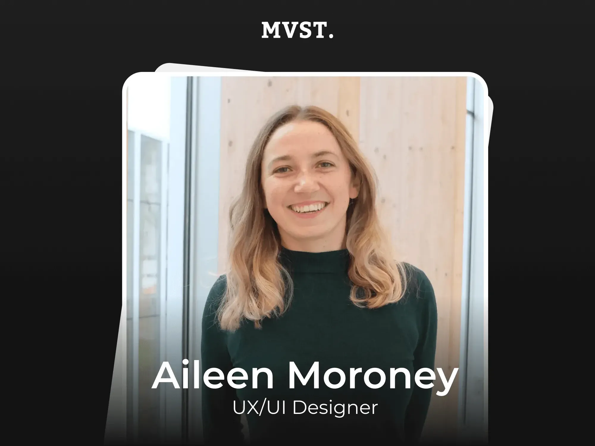 Welcome to MVST, Aileen!