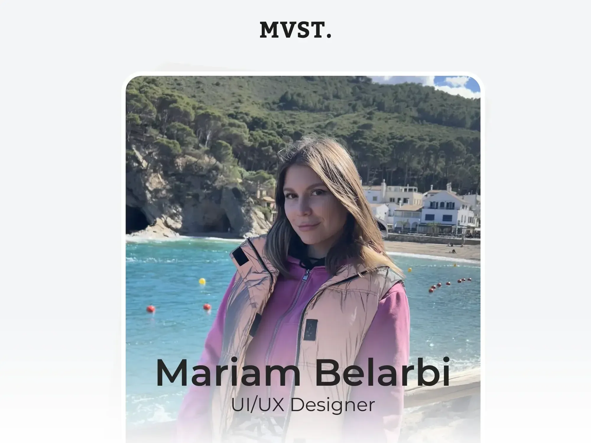 Welcome to MVST, Mariam!