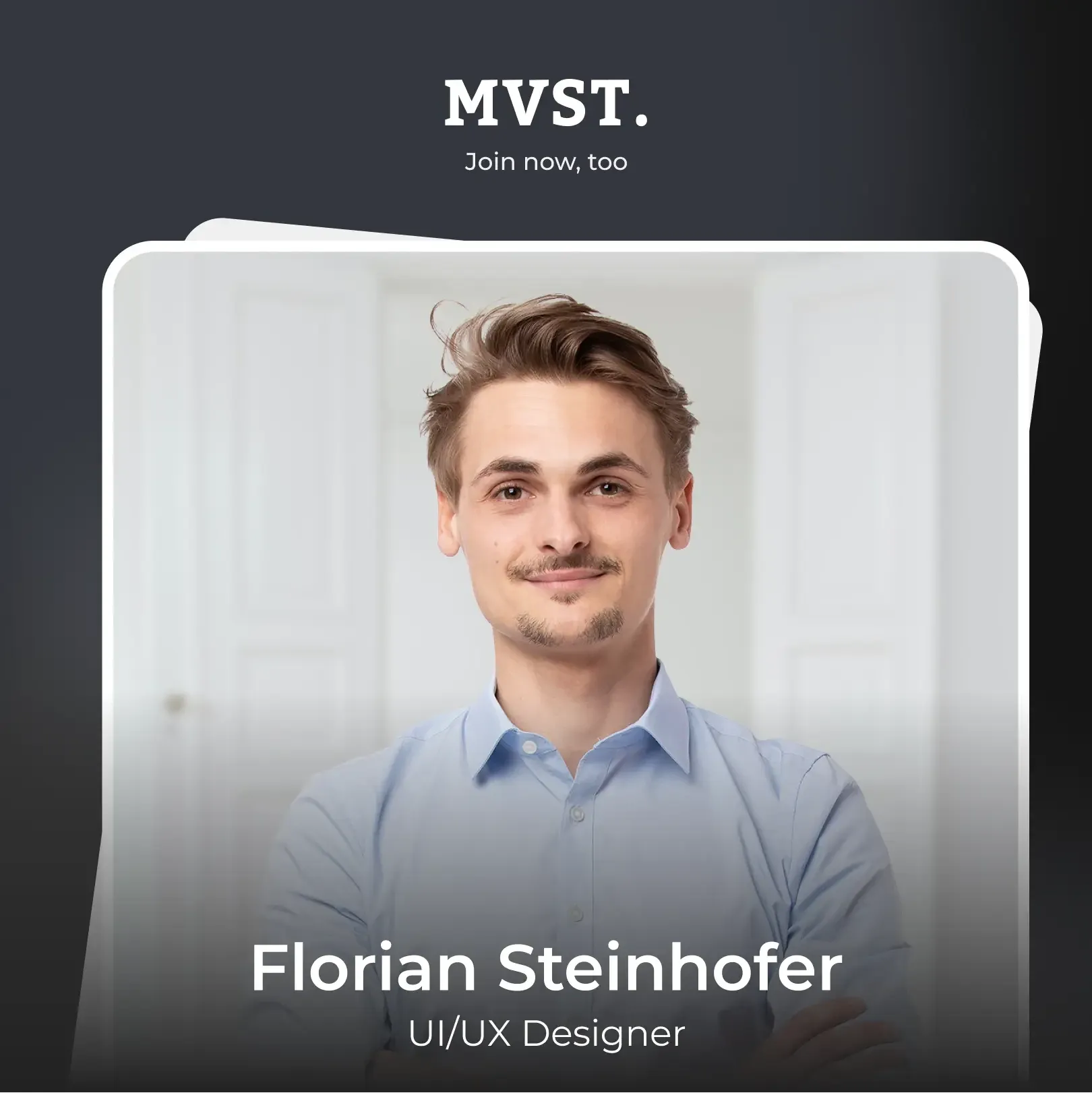 Welcome to MVST, Florian!