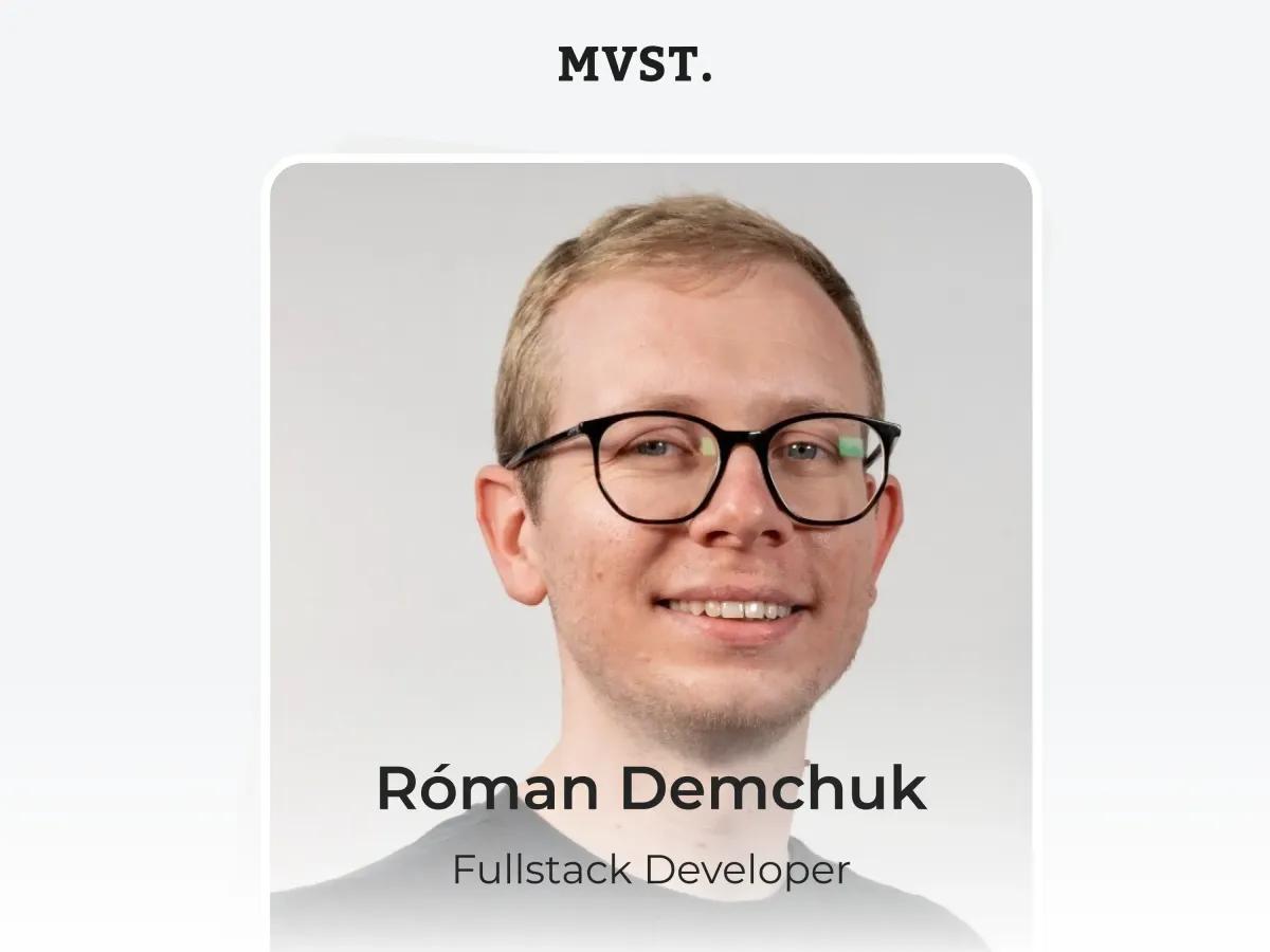 Welcome to MVST, Róman!