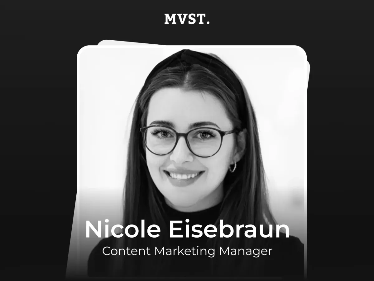 Welcome to MVST, Nicole!