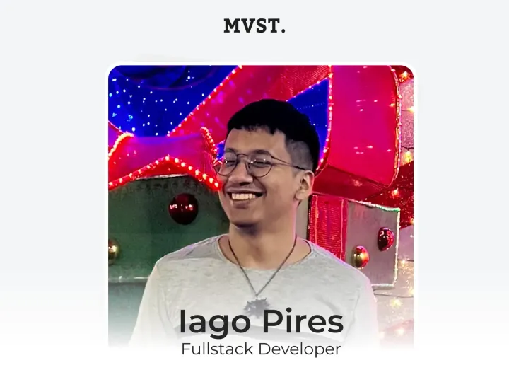 Welcome to MVST, Iago!