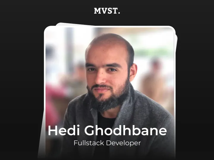 Welcome to MVST, Hedi!