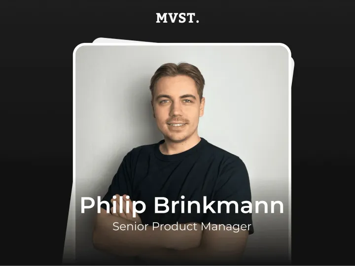 Willkommen bei MVST, Philip!